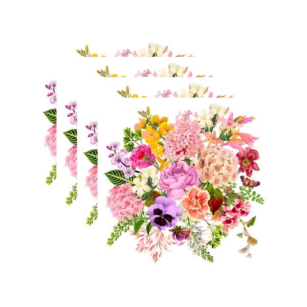 Imagem de 20 Guardanapos para Decoupage Ambiente Flower Bouquet