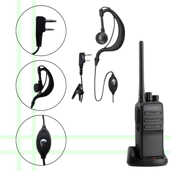 Imagem de 20 Rádios Intelbras RC3002 Longo Alcance Com Fones Ouvido Ptt Simples