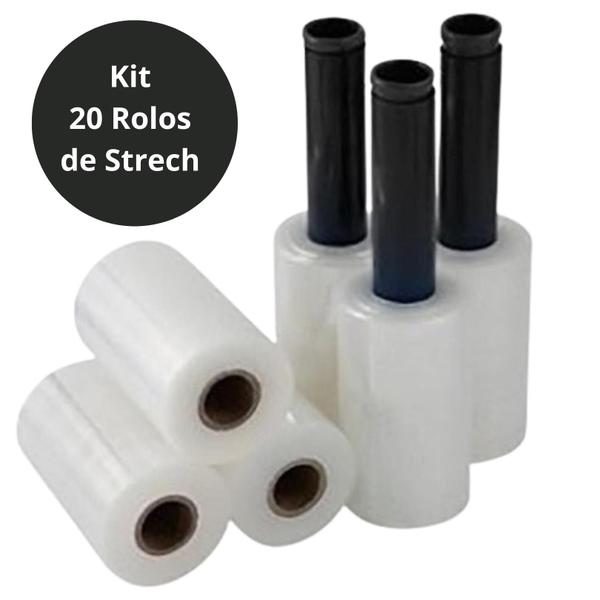 20 Rolos De Filme Multiuso Com Manopla Embala Volante 100mm - Tutti Suprimentos Imagem de 20 Rolos De Filme Multiuso Com Manopla Embala Volante 100mm