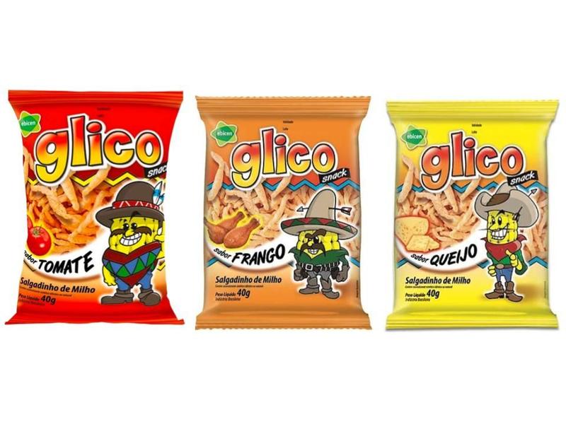 Imagem de 20 Salgadinhos Milho Glico 40g -  Escolha O Sabor  - Ebicen