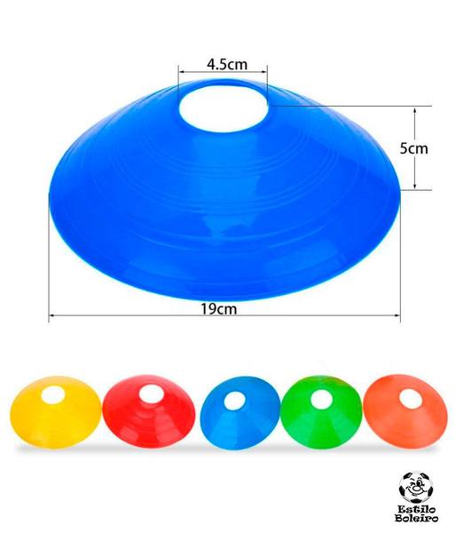 Imagem de 20 Unidades Chapéu Chinês Cone Demarcatório Treinamento