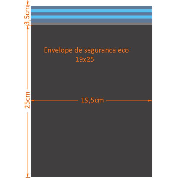 Imagem de 200 Envelopes Segurança Plastico e Bolha Lacre Adesivo 19x25