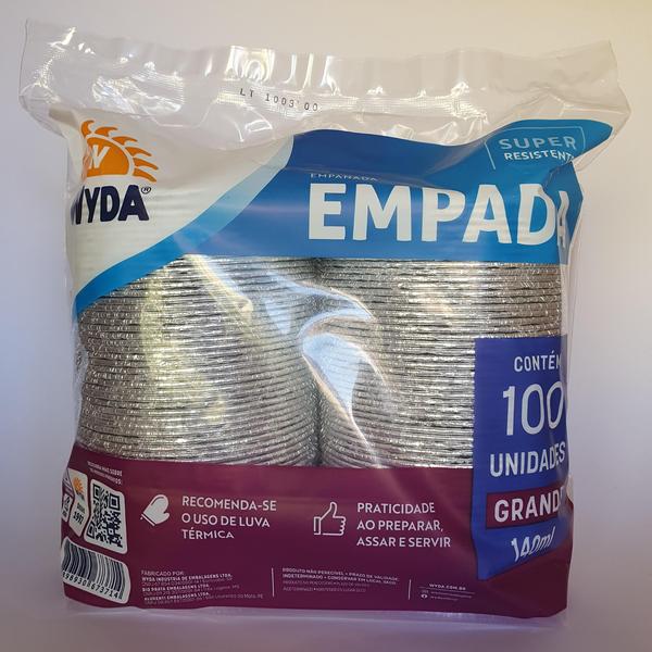 200 Forminha de Alumínio para Empada Cupcake Bolo 140ml - Wyda Imagem de 200 Forminha de Alumínio para Empada Cupcake Bolo 140ml