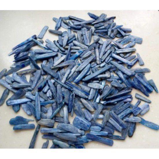 Imagem de 200 Gr Lamina de Cianita Azul Comum Qualidade Pedras Naturais 107365