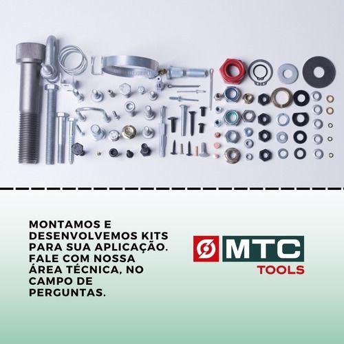 Imagem de 200 kits parafuso francês 3/16 x 1.1/2 + porca + arruela zb