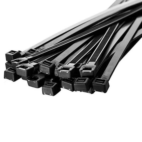 200 un cinta plástica abraçadeira nylon 200mm x 4,8mm preta - OMEGA Imagem de 200 un cinta plástica abraçadeira nylon 200mm x 4,8mm preta