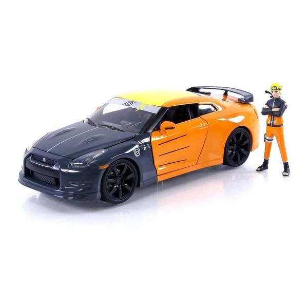 Imagem de 2009 - nissan gt-r (r35) - naruto com boneco - 1/24