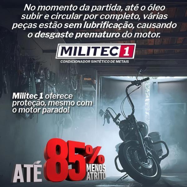 Imagem de 200ml Condicionador de Metais Militec1 Motores Correntes Rolamentos Compressores e Transmissões