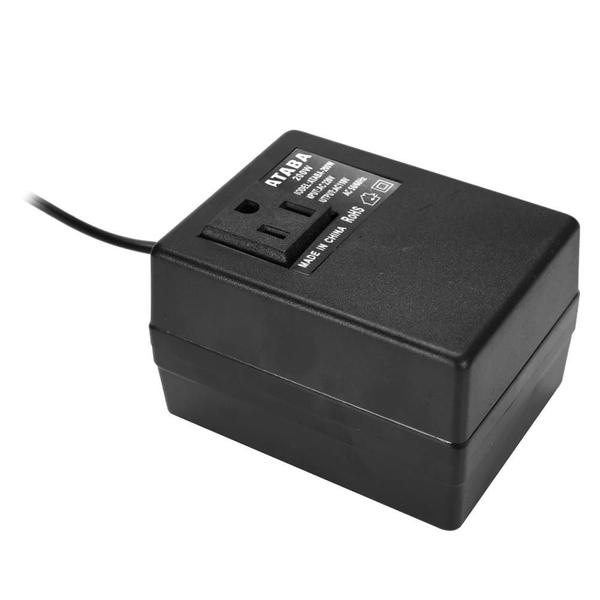 Imagem de 200W 220V Para 110V Conversor De Tensão Step down Transformador Adaptador De Viagem UE EUA Reino