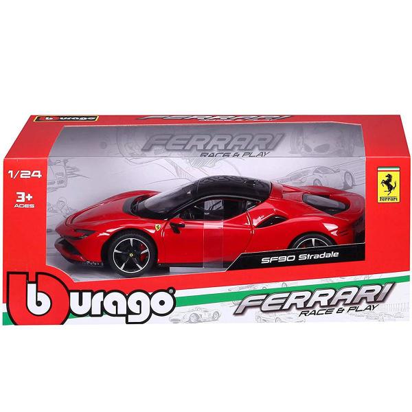 Imagem de 2019 Ferrari SF90 Stradale - Bburago - Escala 1:24