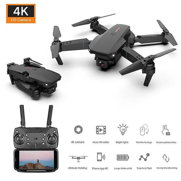 Imagem de 2021 Novo mini drone 4k 1080p hd câmera wi-fi dobrável