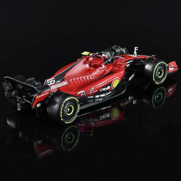 Imagem de 2023 Bburago 1:43 F1 Scuderia Ferrari SF23 Charles Leclerc Carlos Sainz Modelo De Carro De Brinquedo