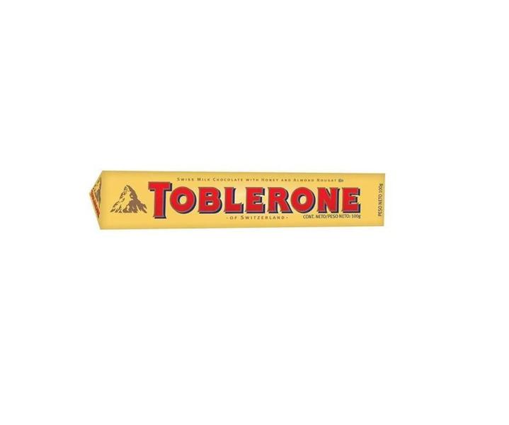 Imagem de 20un Toblerone chocolate ao leite com mel amêndoa Suíça