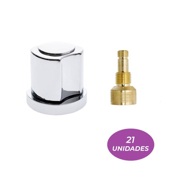 21 Acabamentos C50 Cromado Abs 1/2 E 3/4 Registro Fabrimar - Dazie Metais Imagem de 21 Acabamentos C50 Cromado Abs 1/2 E 3/4 Registro Fabrimar