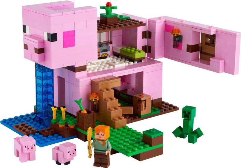 Imagem de 21170 - LEGO Minecraft - A Casa do Porco