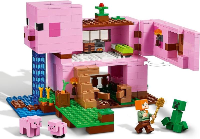 Imagem de 21170 - LEGO Minecraft - A Casa do Porco