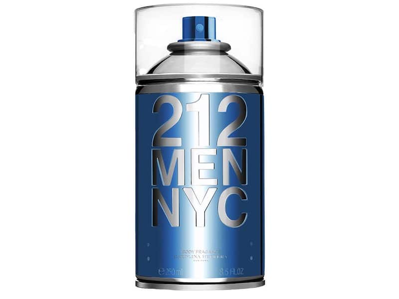 212 Men NYC Carolina Herrera Body Spray 212 Men NYC Carolina Herrera Body Spray