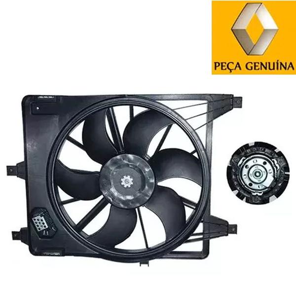 Imagem de 214814567r - eletroventilador completo com suporte - duster