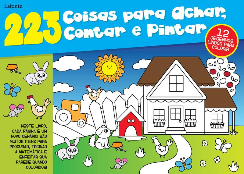 Imagem de 223 Coisas para Achar, Contar e Pintar