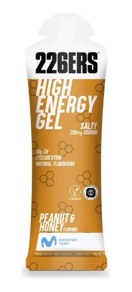 Imagem de 226ERS High Energy Gel kit 3 Unids 76g Vegan  Amendoim e Mel