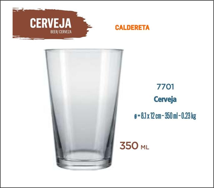 Imagem de 24 Copo Cerveja Caldereta 350ml-artesanal-pilsen-premium-ipa