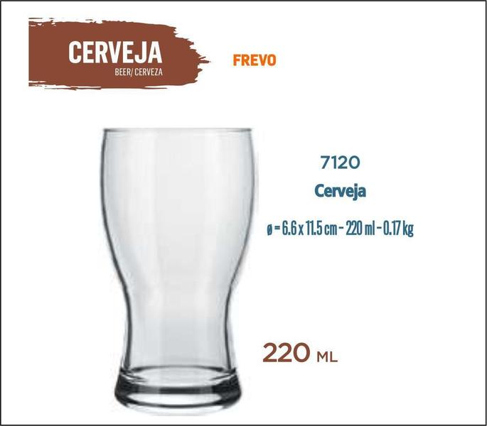 Imagem de 24 Copos Cerveja Frevo 220ml-artesanal-pilsen-premium-ipa