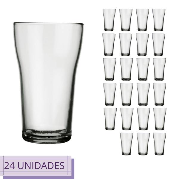 Imagem de 24 Copos Nadir Boteco 200ml Cerveja Churrasco Tradicional