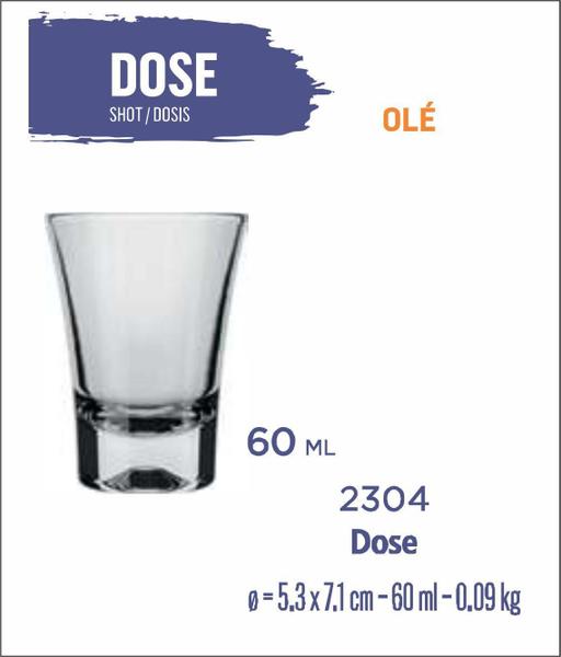 Imagem de 24 Copos Olé 60ml - Licor - Cachaça - Tequila