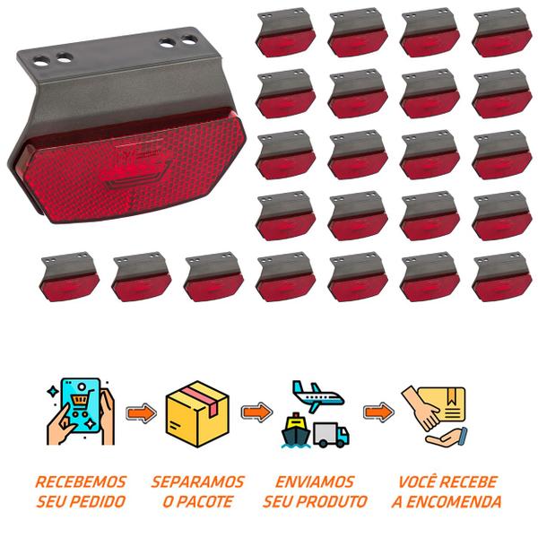 Imagem de 24 Lanterna Diamante Facchini LED Rubi C/ Supt. - Conect