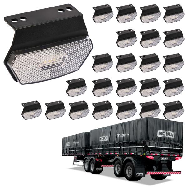 Imagem de 24 Lanterna Diamante Noma LED Cristal c/ Suporte - Fio