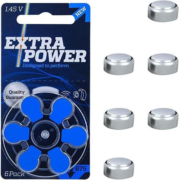 Imagem de 24 Pilhas 675 Extra Power Bateria Pr44 Aparelho Auditivo