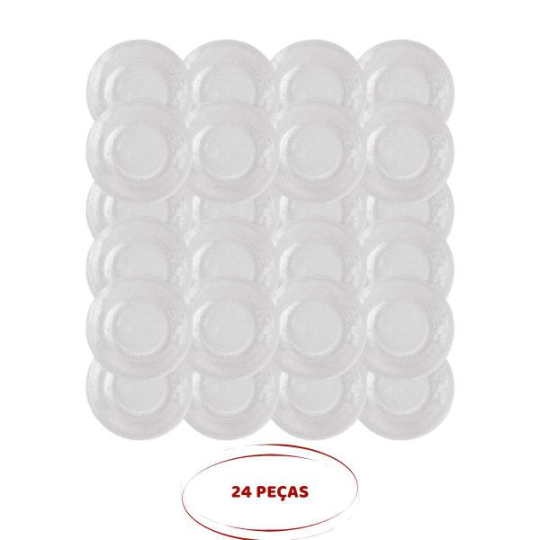 24 Pratos Acqua Fundos 22cm Duralex Redondo Reifeição Nadir - Nadir Figueiredo Imagem de 24 Pratos Acqua Fundos 22cm Duralex Redondo Reifeição Nadir