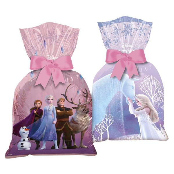 Imagem de 24 Sacolas surpresa Lembrancinhas Decoração Frozen Disney