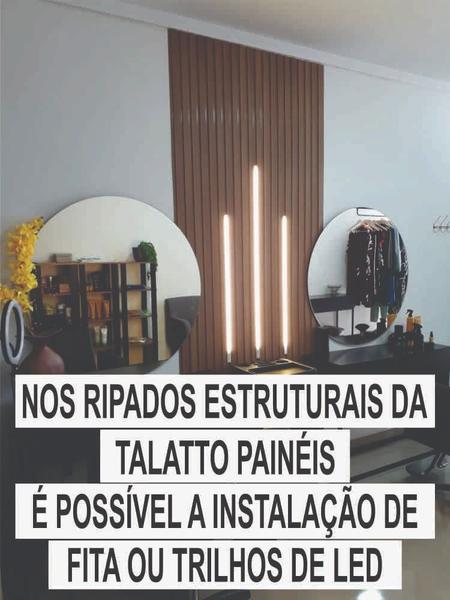 Imagem de 2,43m² Painel Ripado Estrutural