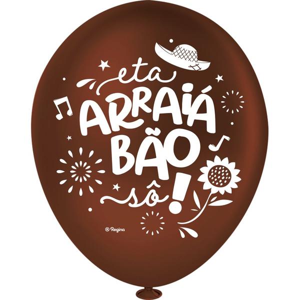 Imagem de 25 Balão Bexigas Arraia Decoração Festa Junina n9 mais cor