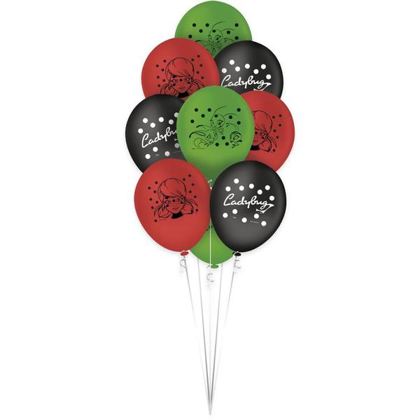 25 Balões Bexigas Ladybug decoração festas aniveráio - Regina Festas Imagem de 25 Balões Bexigas Ladybug decoração festas aniveráio