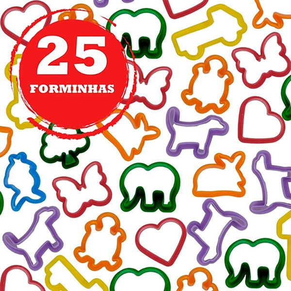 25 Forminhas de Modelar Massinha Atacado Sacolinha Supresa - VENDEU BEM Imagem de 25 Forminhas de Modelar Massinha Atacado Sacolinha Supresa