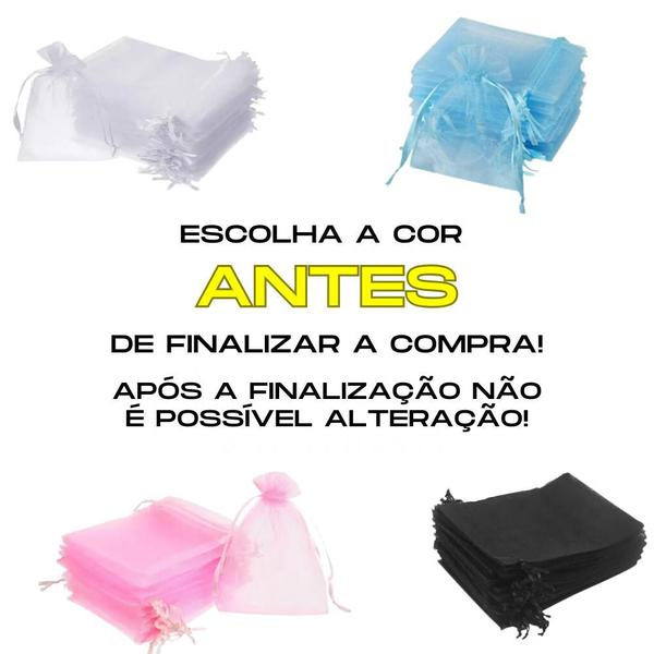 25 Sacos de Organza 20x30cm Cores Saquinho Tule Tecido Voil Embalagem Grande Lembrancinha Festa - EmbaFast Distribuidora Imagem de 25 Sacos de Organza 20x30cm Cores Saquinho Tule Tecido Voil Embalagem Grande Lembrancinha Festa