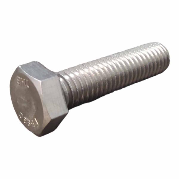 Imagem de 25 Un Parafuso Aço Inox Sextavado Polegada UNC 1/2" X 2"