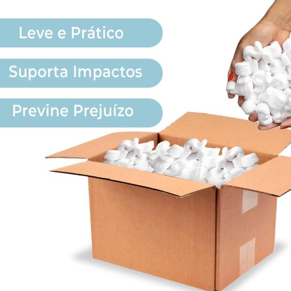 Imagem de 250 Litros Isopor Eps S-Pack Preenchimento Caixa Embalagem