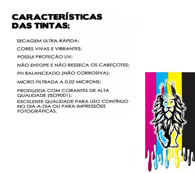 Imagem de 250ml Kit Tinta Recarga Compatível Cartucho Hp 1515 2646 3546 4640 662 + Sugador Com manual