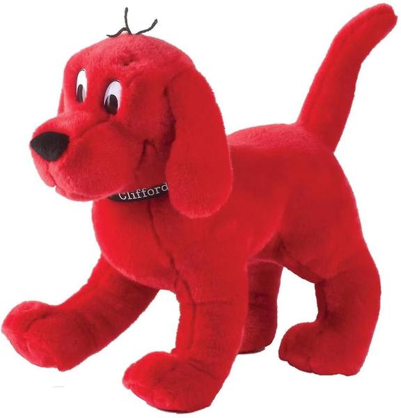 Imagem de 25cm boneca de pelúcia clifford pelúcia brinquedo grande cão vermelho presente de aniversário