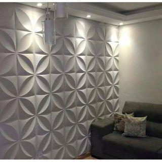 Imagem de 28 Placas Revestimento 3d Decora Parede Alto Relevo Painel