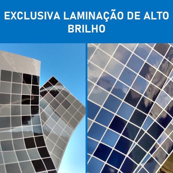 Imagem de 29 M X 30cm Faixas Piscina Laminada Brilho Proteção Borda B4