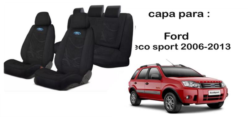 Imagem de 295Capas Tecido Premium Ford EcoSport 2006-2013 + Acessórios