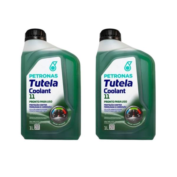 Imagem de 2L Aditivo Pronto Para Uso Tutela Coolant 11 Verde Petronas