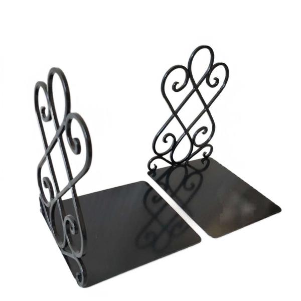 Imagem de 2PCS Iron Art Creative Retro Bookends, Students Reading