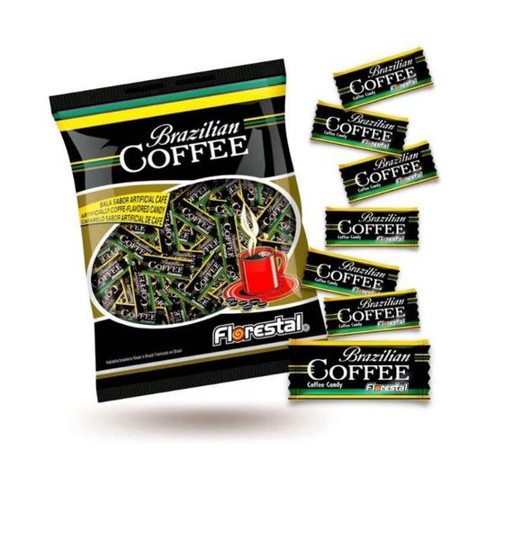 Imagem de 2pct Bala de Café Florestal Brazilian Coffee Pacote 500gr