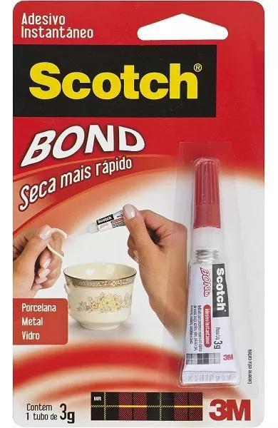 Imagem de 2Un Adesivo Instantaneo Scotch Bond Efeito Imediata 3g 3m