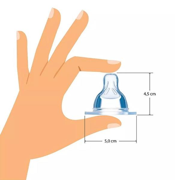 2un Bico Mamadeira Nº 2 Ortodôntico Fluxo Médio 2+ Meses - Mam Imagem de 2un Bico Mamadeira Nº 2 Ortodôntico Fluxo Médio 2+ Meses - Mam